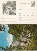 BICAZ GORGES, POSTCARD AND PC STATIONERY, ENTIER POSTAL, 1967-1969, ROMANIA - Cartas & Documentos