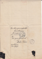 LETTER FROM VICOVUL DE JOS TO CERNAUTI, BUKOVINA, 1902, ROMANIA - Storia Postale