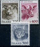 ISLANDE 1982 N° YVERT 533-534-535 LUXE ** - Nuevos