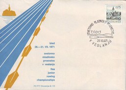 SLOVENIA - WORLD JUNIOR ROWWING CHAMPION. - FISA - VELENJE - 1971 - Rowing