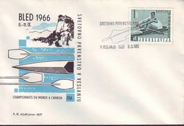 SLOVENIA - INTERNAT. ROWING REGATTA  - BLED - 1966 - Rowing