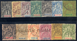 -Nossi-bé 27/39 Obl - Unused Stamps