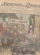 MUSSOLINI -DOMENICA Del CORRIERE -     (251110) - Premières éditions