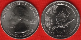 USA Quarter (1/4 Dollar) 2015 D Mint "Kisatchie" UNC - 2010-...: National Parks