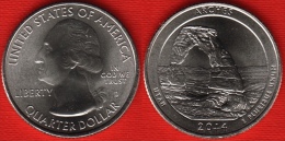 USA Quarter (1/4 Dollar) 2014 D Mint "Arches" UNC - 2010-...: National Parks