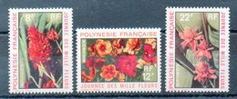 POLYNESIE  Timbres Neufs * De 1971  ( Ref 4565 ) Fleurs - Neufs