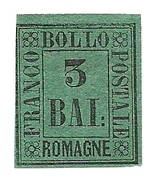 1859 - Italia - Antichi Stati - Romagne 4 Cifra - Romagne