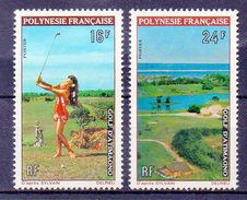 POLYNESIE  Timbres Neufs * De 1974  ( Ref 4569 ) Sport - Golf - Unused Stamps