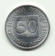 1993 - Slovenia 50 Stotinov       ---- - Slovenië