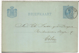 HOLANDA ENTERO POSTAL ARNHEM 1882 - Lettres & Documents