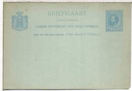 HOLANDA ENTERO POSTAL - Lettres & Documents