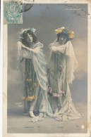 CPA Célébrités LARIDAN Et SELVA Des Folies Marigny Danseuses - 1905 - Artisti