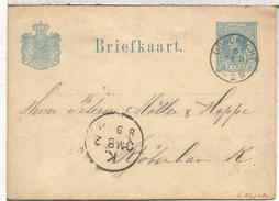 HOLANDA ENTERO POSTAL - Lettres & Documents