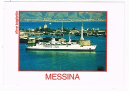 SCH-654  MESSINA With FERROVIE STATO Ferry - Tugboats