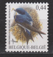 Belgie , Belgique, Belgium, Belgica MNH ; Huis Zwaluw Swallow Hirondelle Golondrina NOW MANY BIRD STAMPS - Hirondelles