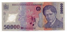 335-1) Roumanie - 1 Billet De 50.000 Lei - Neuf - 2001 - Romania