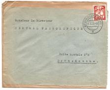 SARRE LETTRE DE NEUNKIRCHEN POUR LA FRANCE DU 11/6/1951 - Covers & Documents