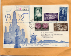 South Africa 1952 FDC Mailed - FDC