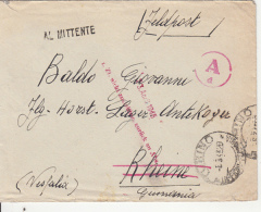 WAR CORRESPONDENCE, COVER SENT FROM ITALY TO GERMANY, CENSORED, 1946, ITALY - Other & Unclassified