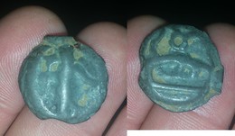 ÉDUENS (BIBRACTE, Région Du Mont-Beuvray) Potin “au Mannequin” - Keltische Münzen