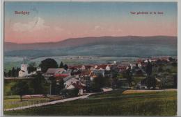 Burtigny - Vue Generale Et Le Jura - Photo: Guggenheim No. 12279 - Burtigny