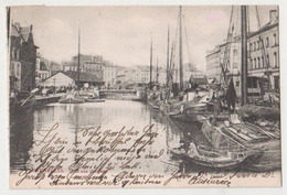 Cpa Bruxelles Bateaux  1904 - Navegación - Puerto