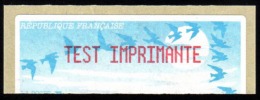 ATM-186- Vignette De Distributeur Type Envol D'oiseaux - 1990 Type « Oiseaux De Jubert »