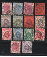 HONG KONG EX COLONIE BRITANIQUE LOTS TIMBRES OBLITERES - Collections, Lots & Séries