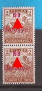 1919  5   BARANYA  UNGARN SERBIA JUGOSLAVIJA OVERPRINT  TYP II TYP IV  NEVER HINGED - Baranya