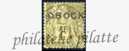 -Obock 20 Obl - Unused Stamps