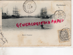 59 - DUNKERQUE - BASSIN FREYCINET   -  CARTE PRECURSEUR 1902 - Dunkerque