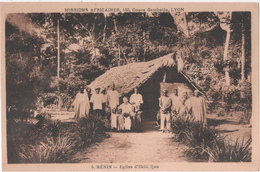 BENIN - ( Afrique ) - église D'ekiti Ijan  -( Missions Afriquaines , Cours Gambetta LYON ) - Benín