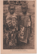 TOGO  - ( Afrique ) - Deux Petites Mignonnes Togolaises    -( Missions Afriquaines , Cours Gambetta LYON ) - Togo