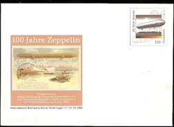 Germany ** & 100 Years Zeppelin, Special Envelope 2000 (17) - Briefomslagen - Ongebruikt