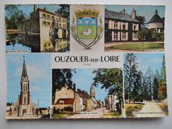 CPSM "Ouzouer Sur Loire - Multivues" - Ouzouer Sur Loire