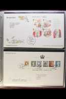 2012-MID 2013 COMMEMORATIVES COLLECTION A Complete Collection (less Post & Go) Of Illustrated, Neatly Typed... - FDC