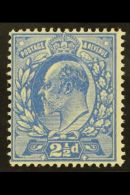 1911 2½d Deep Bright Blue Harrison, SG Spec M18(1), Never Hinged Mint. For More Images, Please Visit... - Unclassified