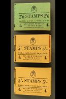 1953 COMPOSITE BOOKLETS Complete Booklets Each Containing Both KGVI And QEII Panes. Comprises May 1953 2s6d (SG... - Other & Unclassified