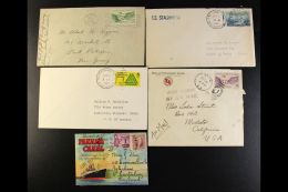 CANAL ZONE 1919-74 Nice Group Of Covers & Postcards, With A Good Range Of Different Issues, Note Couple Of... - Other & Unclassified