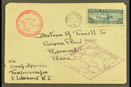 1930 (May 2) Cover To Rosemont PA Bearing Graf Zeppelin $2.60 Blue (SG A689, Sc C15) Tied By Slogan Cancel,... - Other & Unclassified