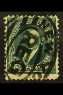 1894 (no Watermark) $5 Deep Green (SG 266, SC 263), Fine Used With Neat New York Registered Oval Cancel. With... - Other & Unclassified