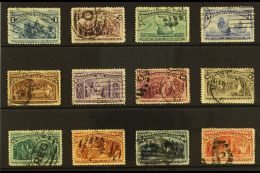 1893 Columbian Exposition Set To $1 (SG 235/46, Sc 230/41), Used, Chiefly Light Cancels And Good Centering. (12... - Other & Unclassified