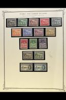 1938-50 COMPLETE FINE MINT COLLECTION On Dedicated Album Pages, Complete From The 1938-45 Definitives To The 1950... - Turks And Caicos