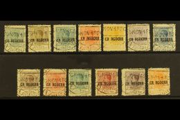 LA AGUERA 1920 Overprints Complete Set (Edifil 1/13, SG 1/13), Fine Used, Fresh. (13 Stamps) For More Images,... - Other & Unclassified