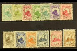 1930 International Railway Congress Set, SG 534/46, Fine To Very Fine Used. (13 Stamps)  For More Images, Please... - Other & Unclassified