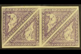 CAPE OF GOOD HOPE 1863 6d Bright Mauve, SG 20, Superb Mint Og Block Of 4 With Full Bright Colour And Large Margins... - Unclassified