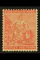 CAPE OF GOOD HOPE 1882-83 1d Rose-red, SG 41, Fresh Mint.  For More Images, Please Visit... - Unclassified