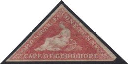 CAPE OF GOOD HOPE 1858 1d Rose, SG 5a, Fine Unused With 3 Small To Large Margins. For More Images, Please Visit... - Unclassified
