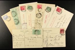 CAPE OF GOOD HOPE INTERPROVINCIALS 1910-12 Group Of Picture Postcards And Two Covers, Bearing Cape Stamps Used In... - Unclassified