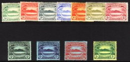 1908-11 Complete Small Canoe Set SG 8/17, Fine Mint. (11 Stamps) For More Images, Please Visit... - British Solomon Islands (...-1978)